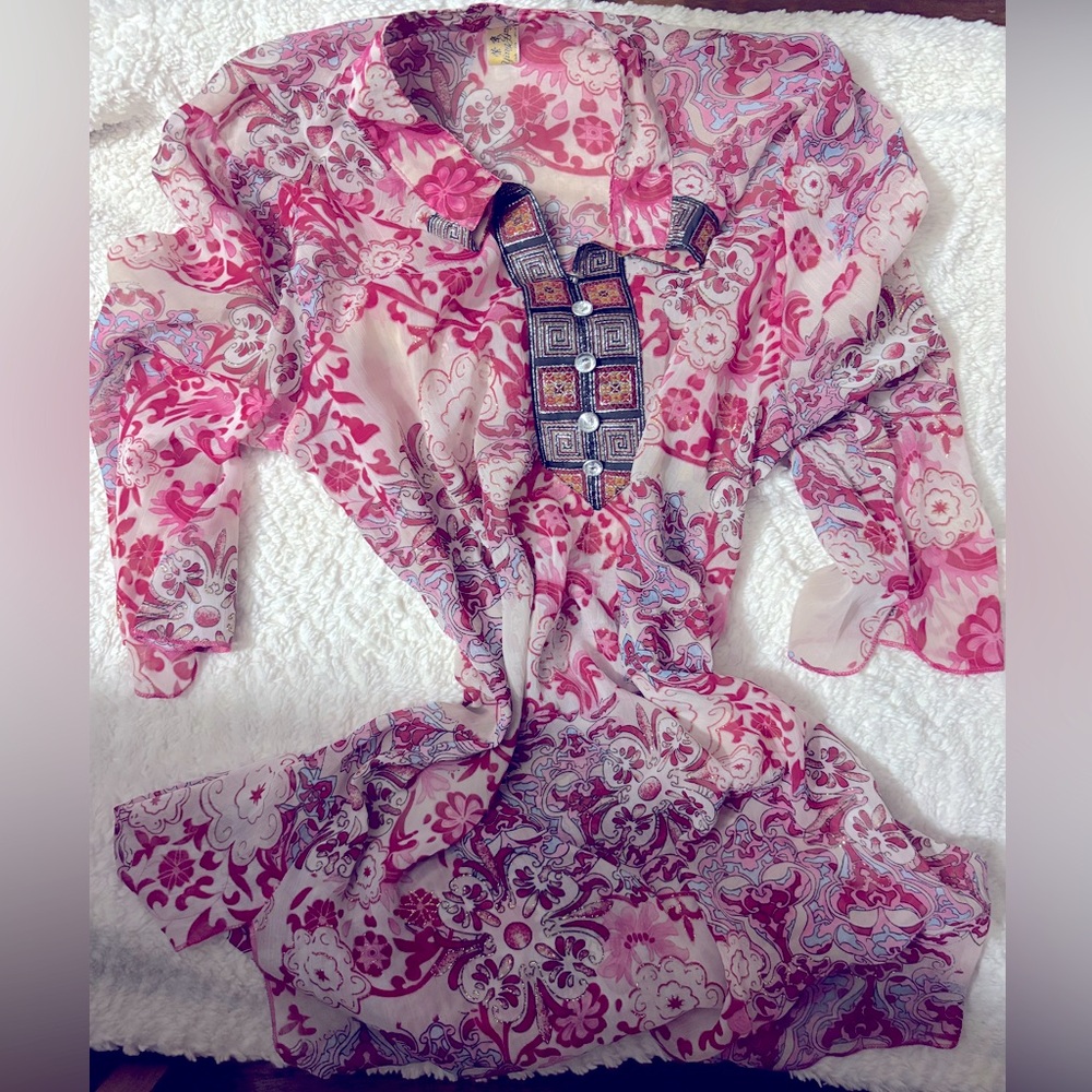 Asian Inspired Blouse